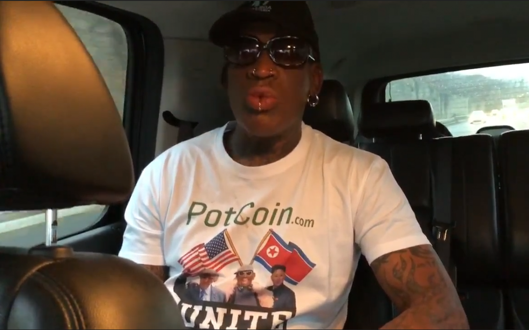 Dennis Rodman Starts Multi Country Asia Tour On Peace Mission